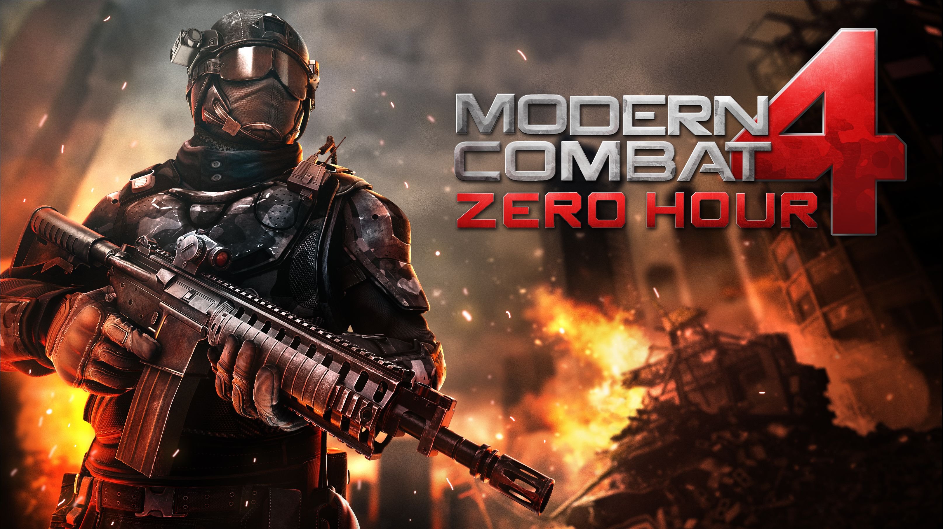 Modern Combat 4: Zero Hour iPhone wallpapers