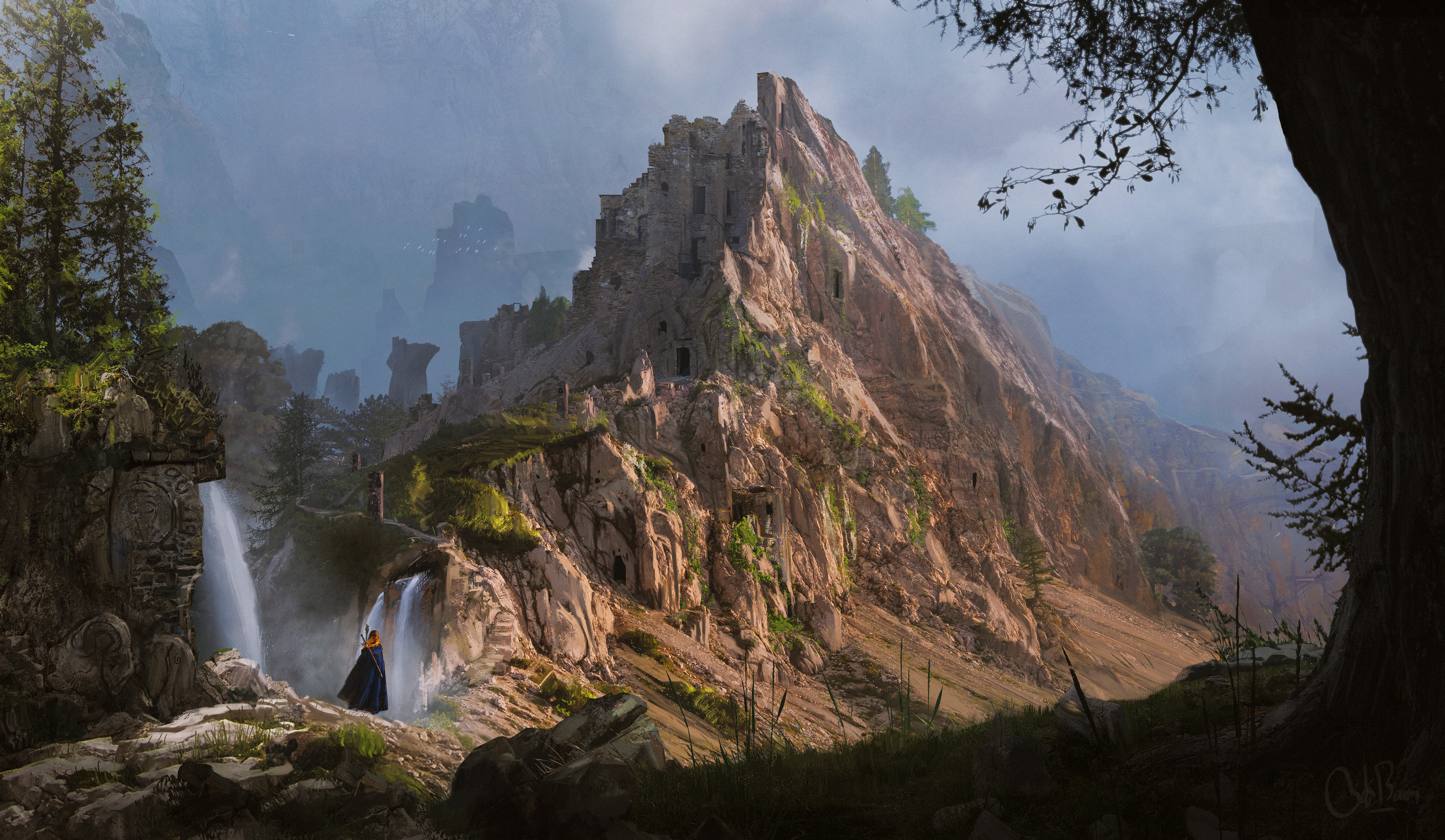 Free download wallpaper Landscape, Fantasy on your PC desktop