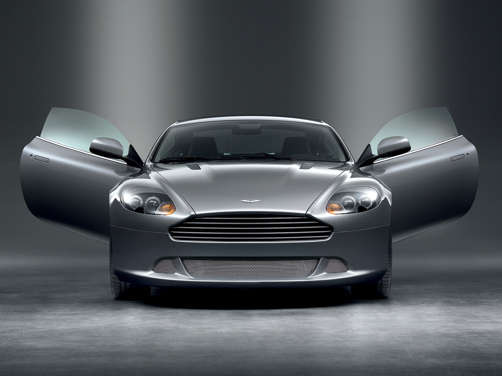 Baixar papel de parede para celular de Aston Martin, Carros, 2008, Db9, Automóveis, Vista Frontal, Esportes gratuito.