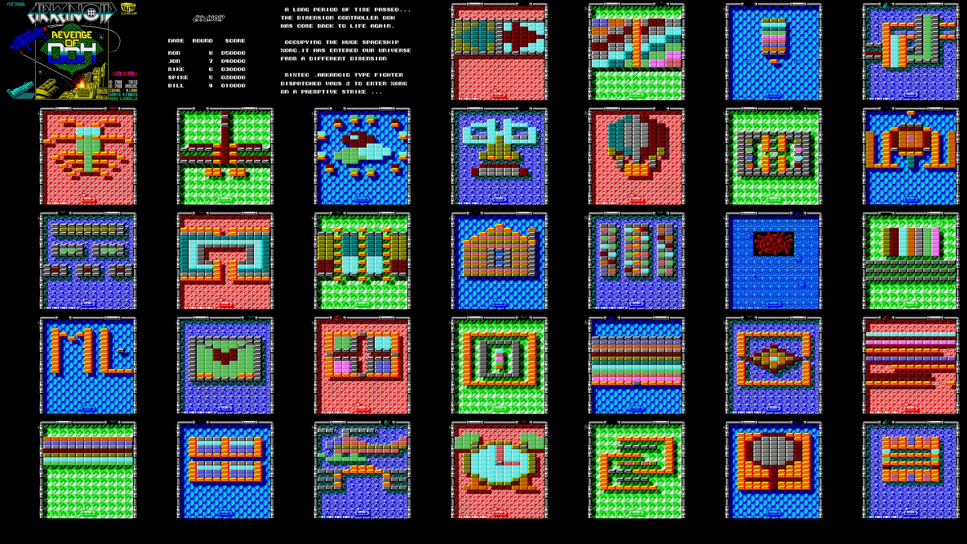 723792 Fonds d'écran et Arkanoid Ii : La Revanche De Doh images sur le bureau. Téléchargez les économiseurs d'écran  sur PC gratuitement