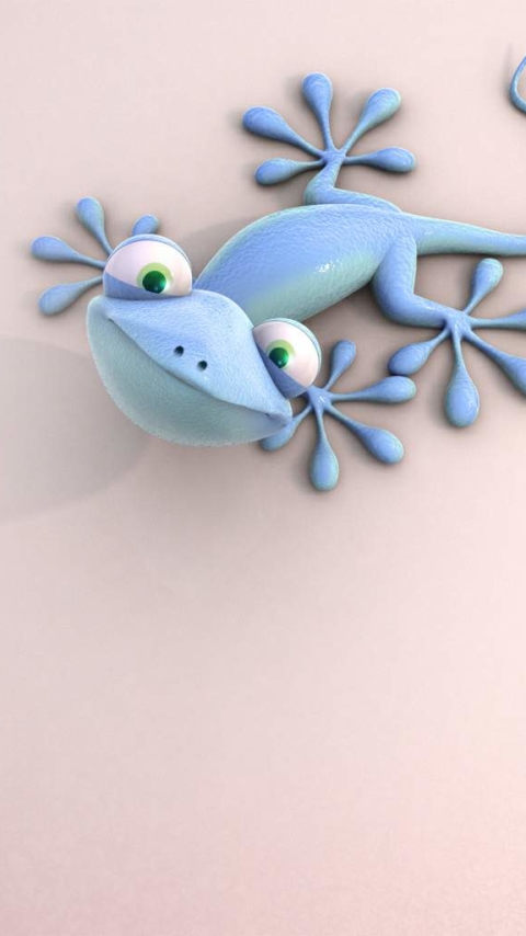 Download mobile wallpaper 3D, Animal, Lizard, Reptiles, Gecko for free.