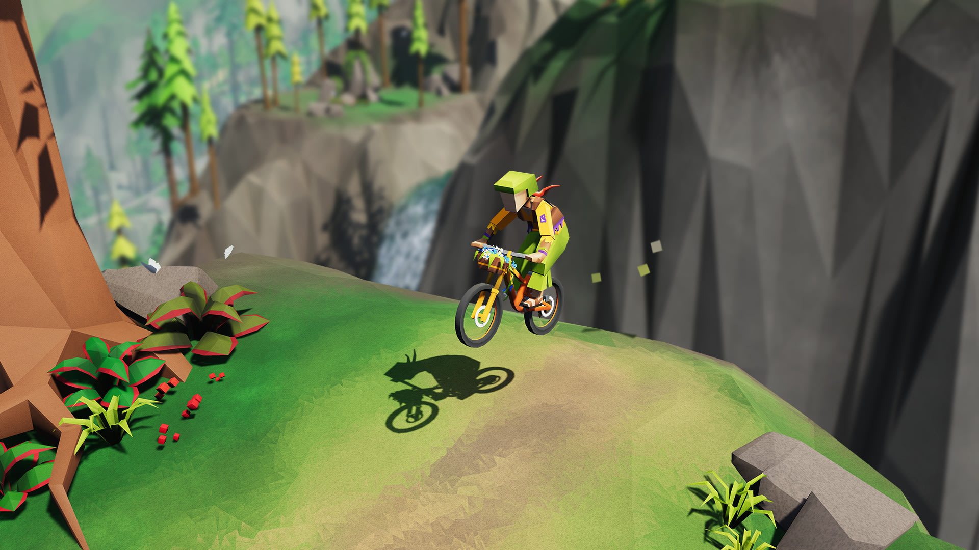 video game, lonely mountains: downhill