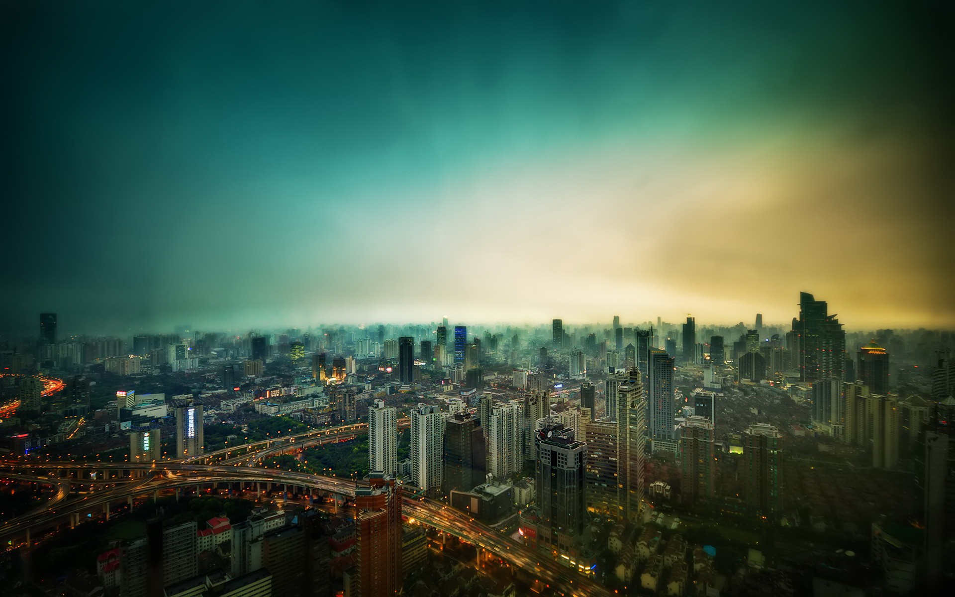 Завантажити шпалери безкоштовно Міста, Місто, Шанхай, Створено Людиною картинка на робочий стіл ПК