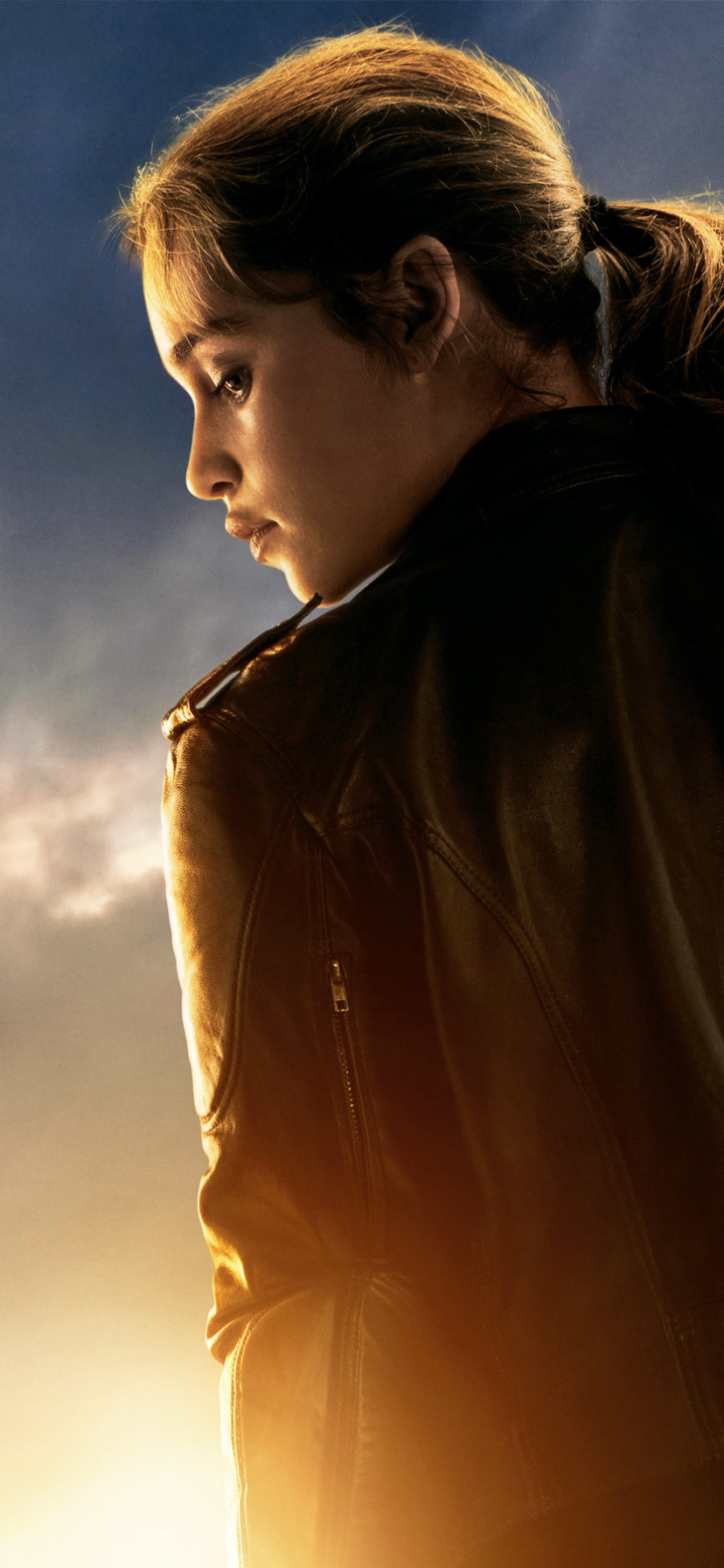 Download mobile wallpaper Terminator, Movie, Emilia Clarke, Terminator Genisys for free.