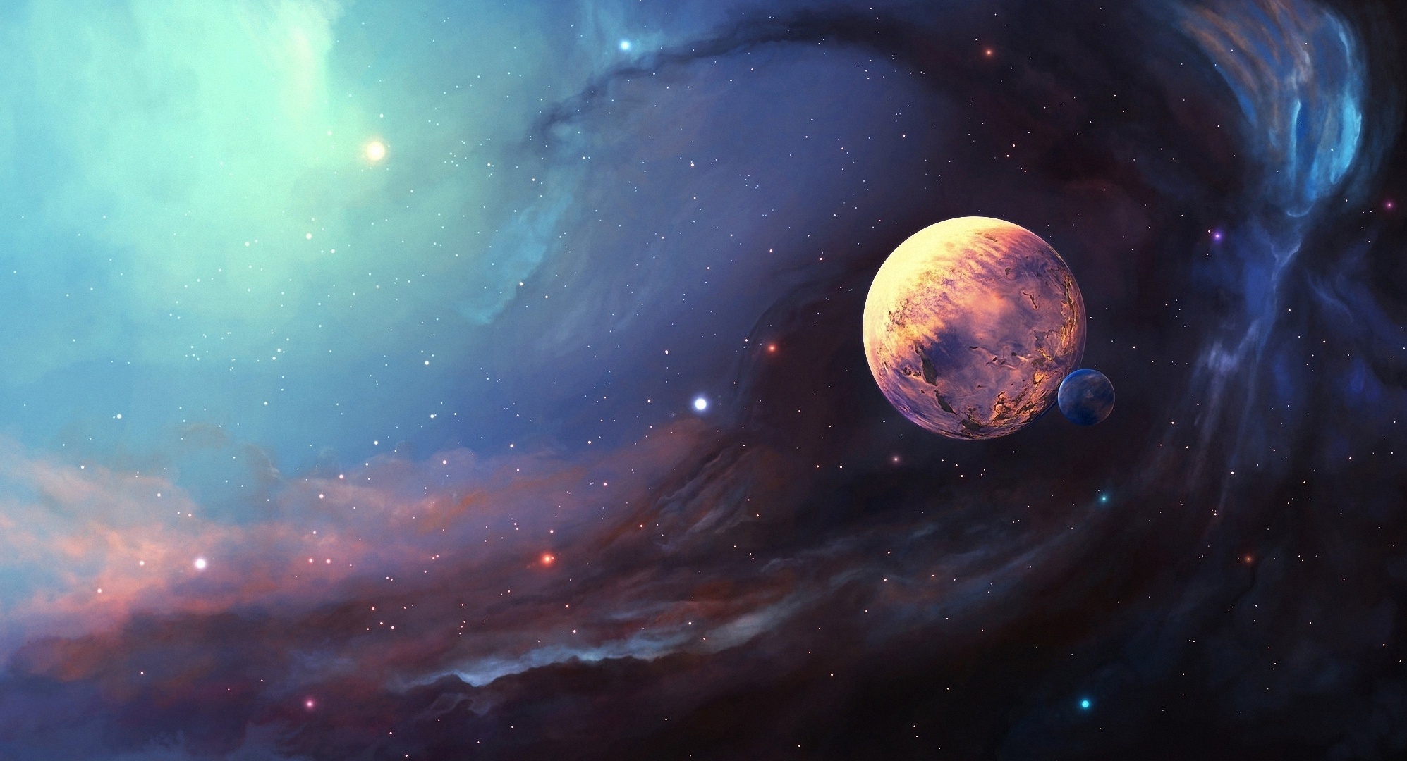 Laden Sie das Planets, Landschaft, Universum-Bild kostenlos auf Ihren PC-Desktop herunter