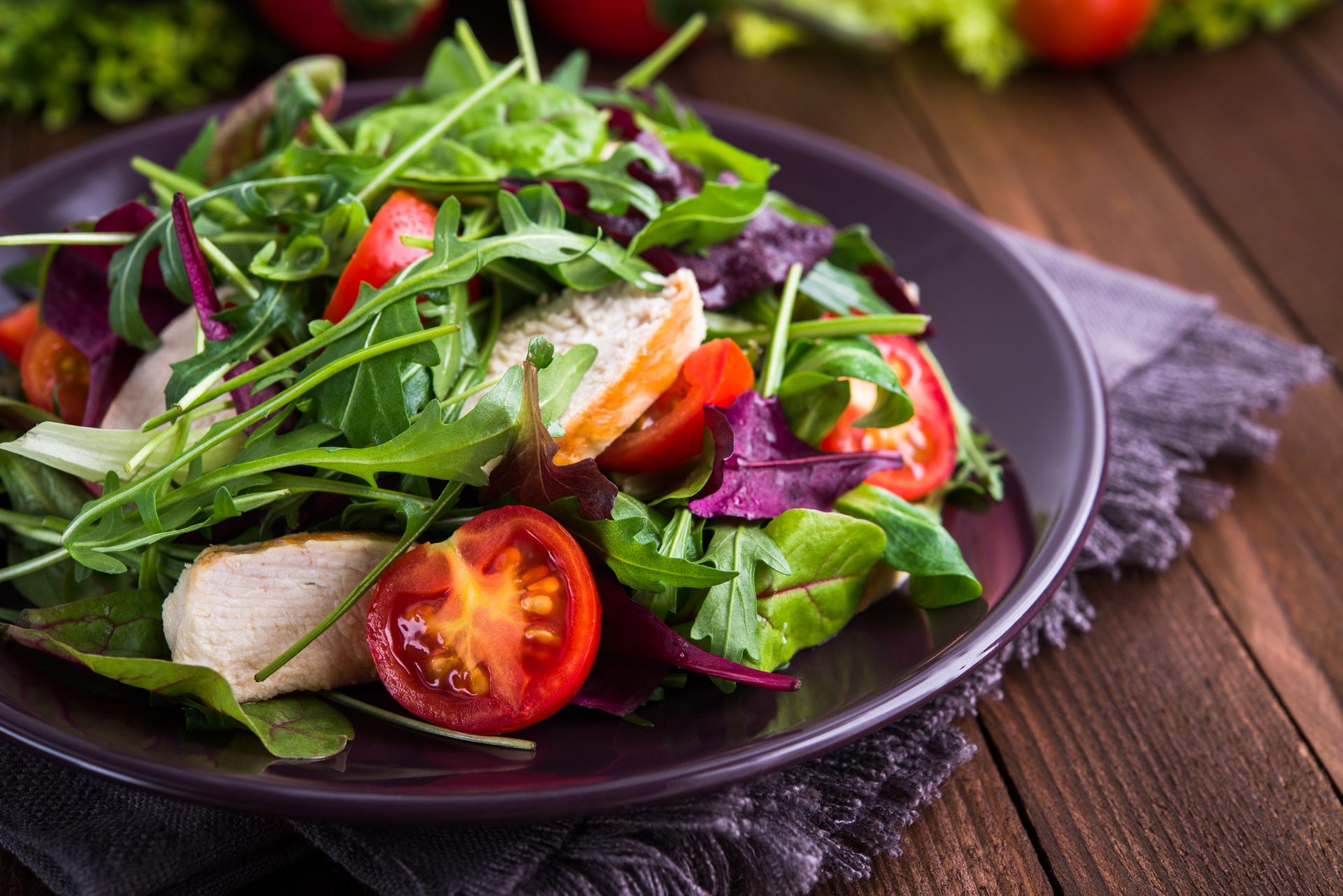 Download mobile wallpaper Food, Salad, Vegetable for free.