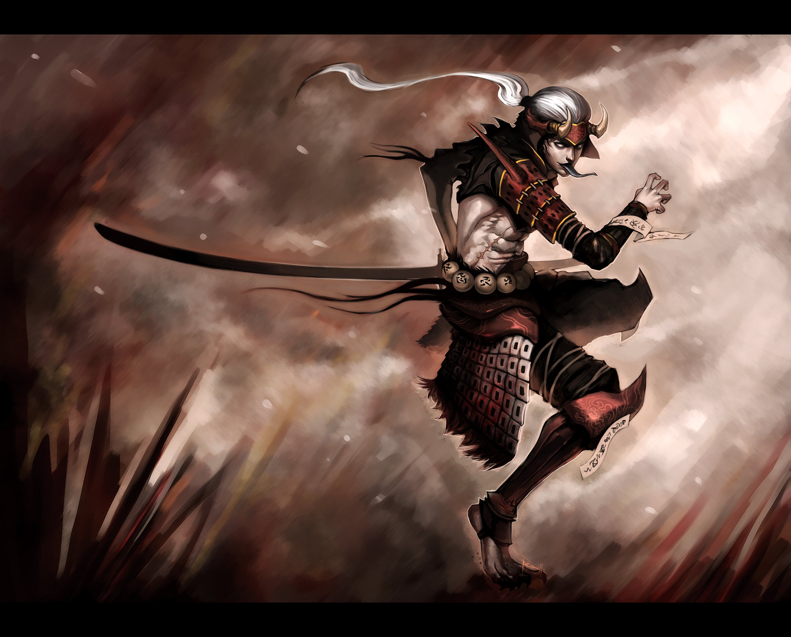 Descarga gratis la imagen Samurai, Animado en el escritorio de tu PC