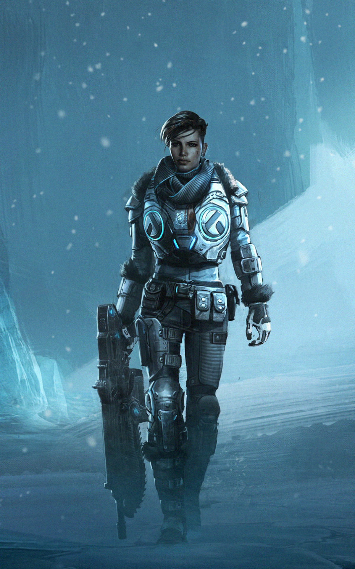 Download mobile wallpaper Gears Of War, Video Game, Woman Warrior, Gears 5 for free.