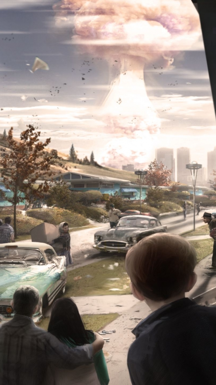 Handy-Wallpaper Computerspiele, Ausfallen, Fallout 4 kostenlos herunterladen.