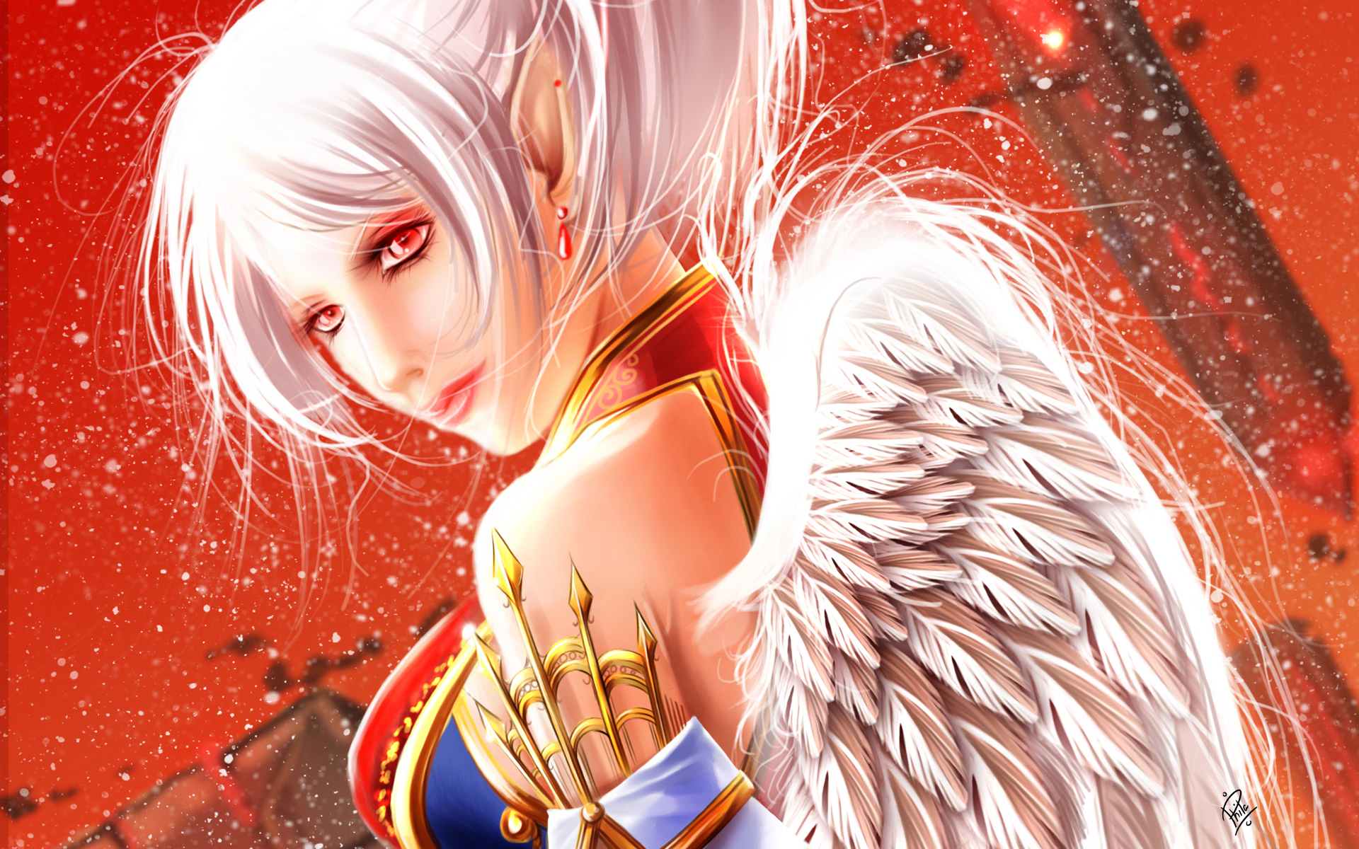 Free download wallpaper Fantasy, Angel on your PC desktop