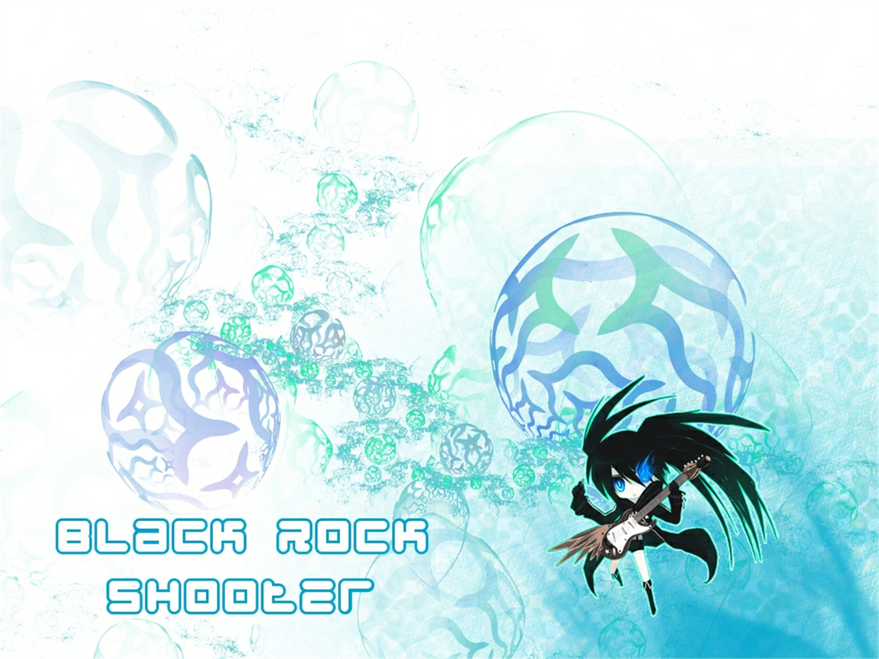 Free download wallpaper Anime, Black Rock Shooter on your PC desktop