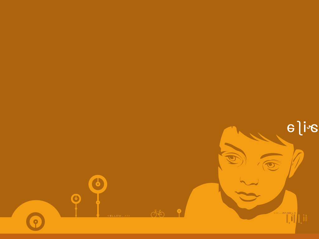 Download mobile wallpaper Human, Artistic, Face, Orange (Color) for free.