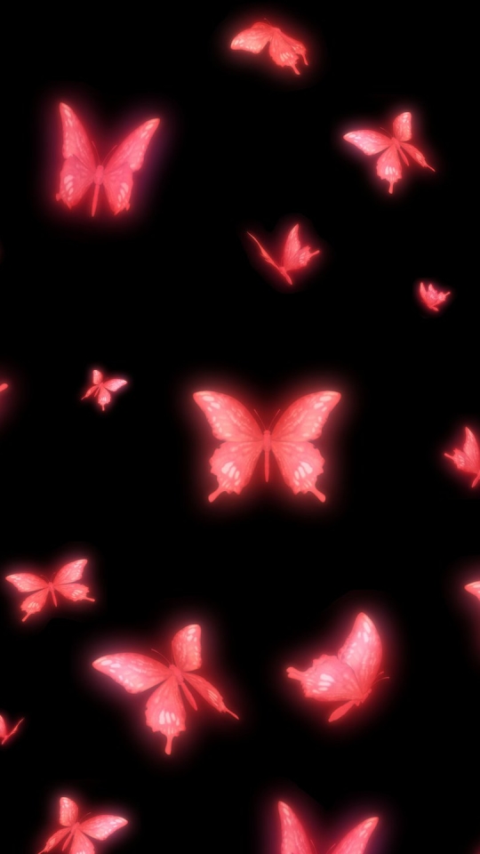 Download mobile wallpaper Pink, Butterfly, Artistic for free.