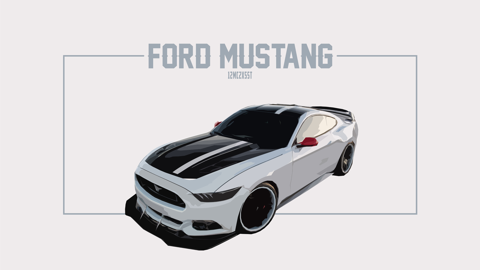 Baixar papel de parede para celular de Vau, Ford Mustang, Carro Muscular, Carro De Corrida, Veículos gratuito.