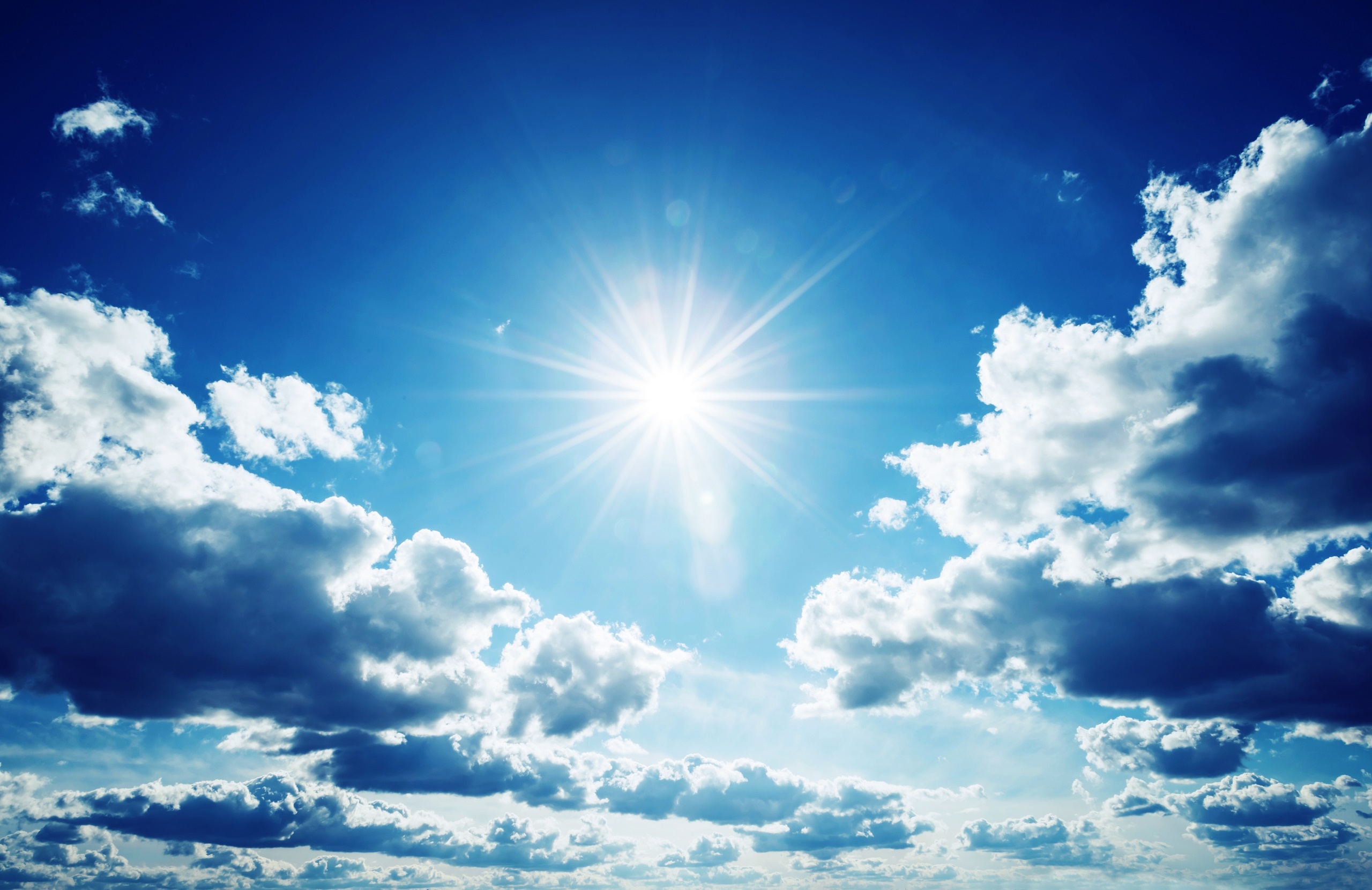 Download mobile wallpaper Sky, Earth, Cloud, Sunbeam for free.