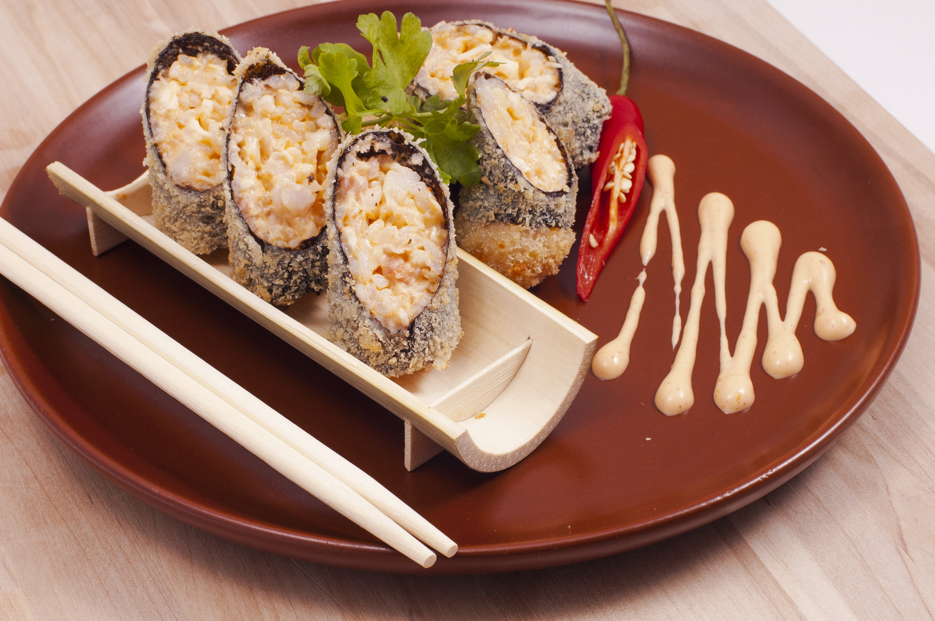 Handy-Wallpaper Sushi, Fisch, Meeresfrüchte, Nahrungsmittel, Reis kostenlos herunterladen.