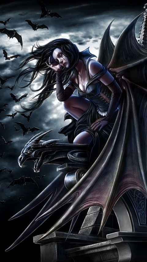 Download mobile wallpaper Gothic, Dark for free.