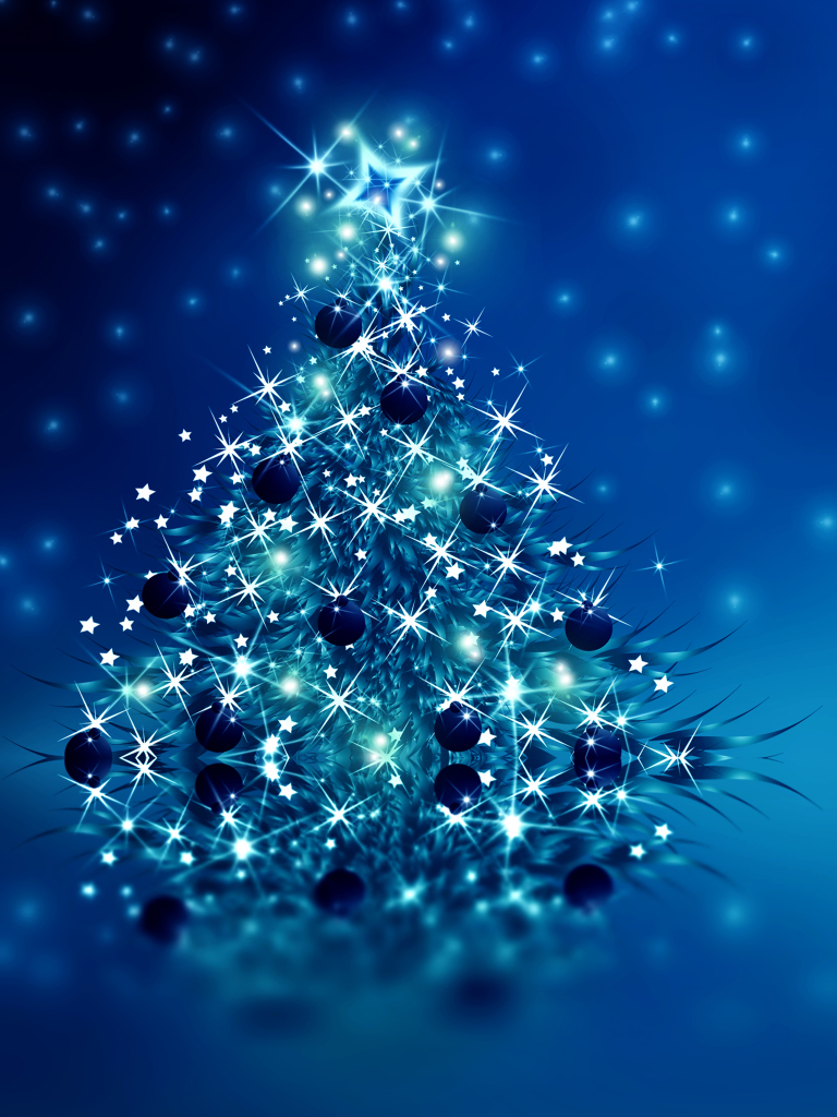 Handy-Wallpaper Feiertage, Weihnachten, Weihnachtsbaum, Ferien, Funkelt, Feiertag kostenlos herunterladen.
