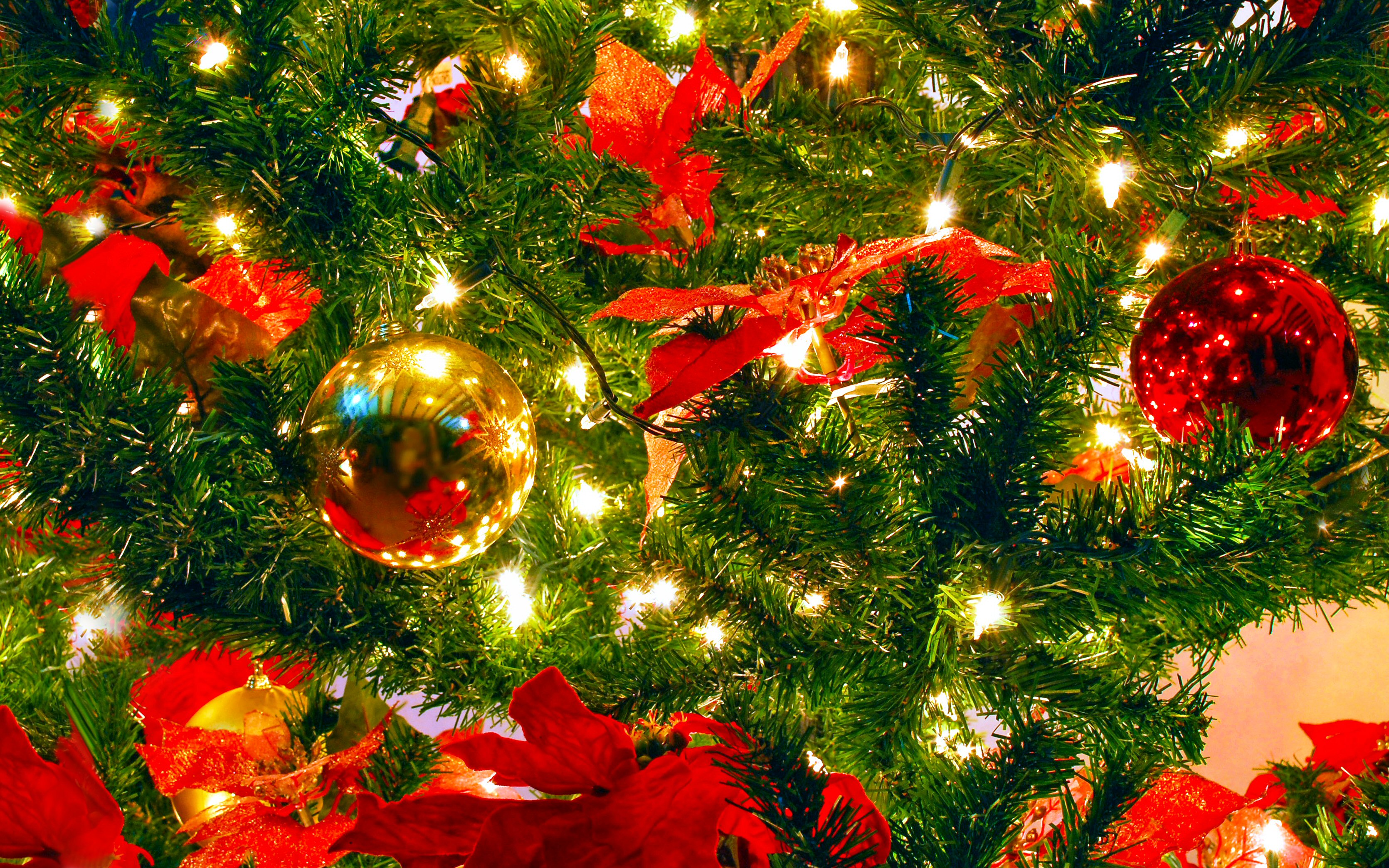 Скачать обои бесплатно Рождество, Красочный, Рождественские Украшения, Праздничные картинка на рабочий стол ПК