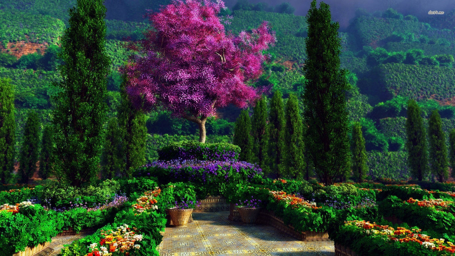 635579 завантажити картинку сад, створено людиною - шпалери і заставки безкоштовно