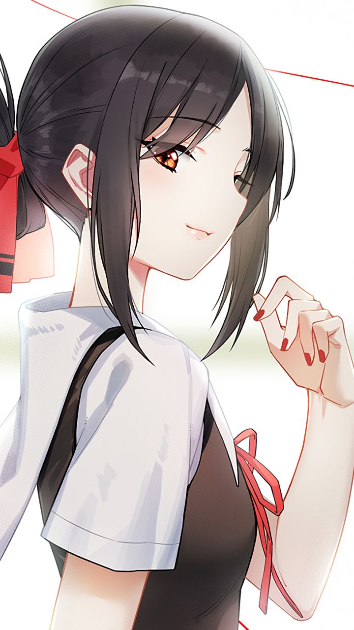 Descarga gratuita de fondo de pantalla para móvil de Animado, Kaguya Sama Wa Kokurasetai: Tensai Tachi No Ren'ai Zunōsen, Kaguya Shinomiya.