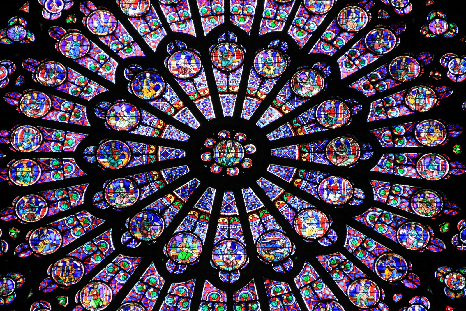376411壁紙のダウンロード宗教的, パリのノートルダム大聖堂, 大聖堂, 色, デザイン, ステンドグラス-スクリーンセーバーと写真を無料で