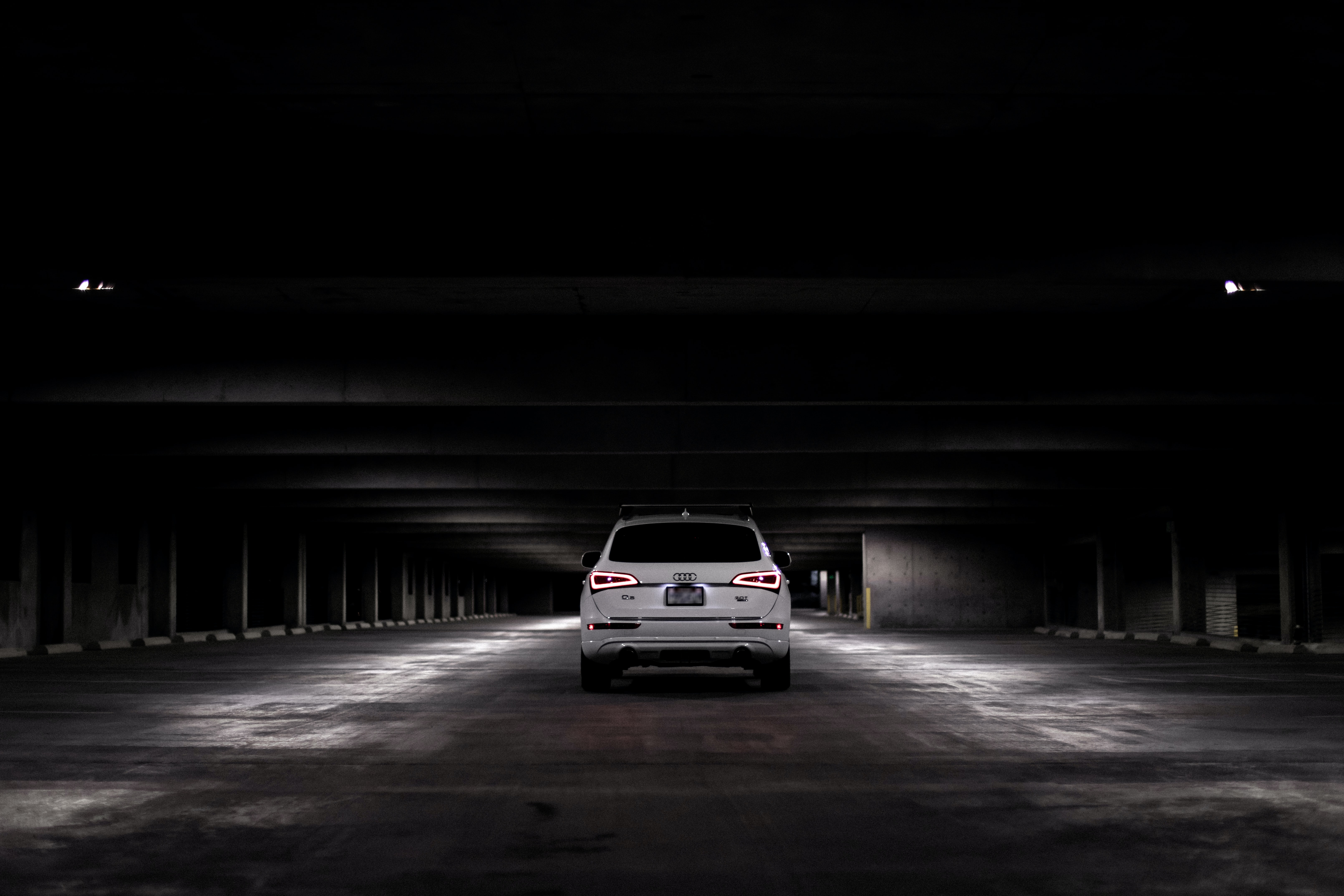 Download mobile wallpaper Audi Q5, Back View, Rear View, Car, Cars, Audi for free.