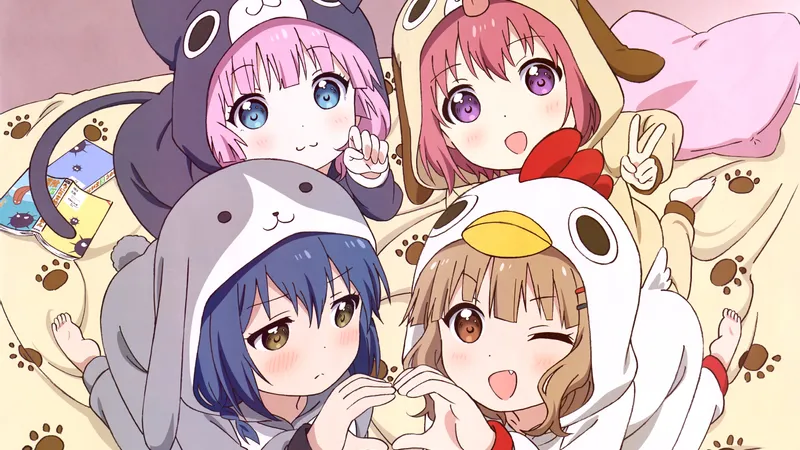 desktop-wallpaper-yuru-yuri-anime-akari-akaza-chinatsu-yoshikawa