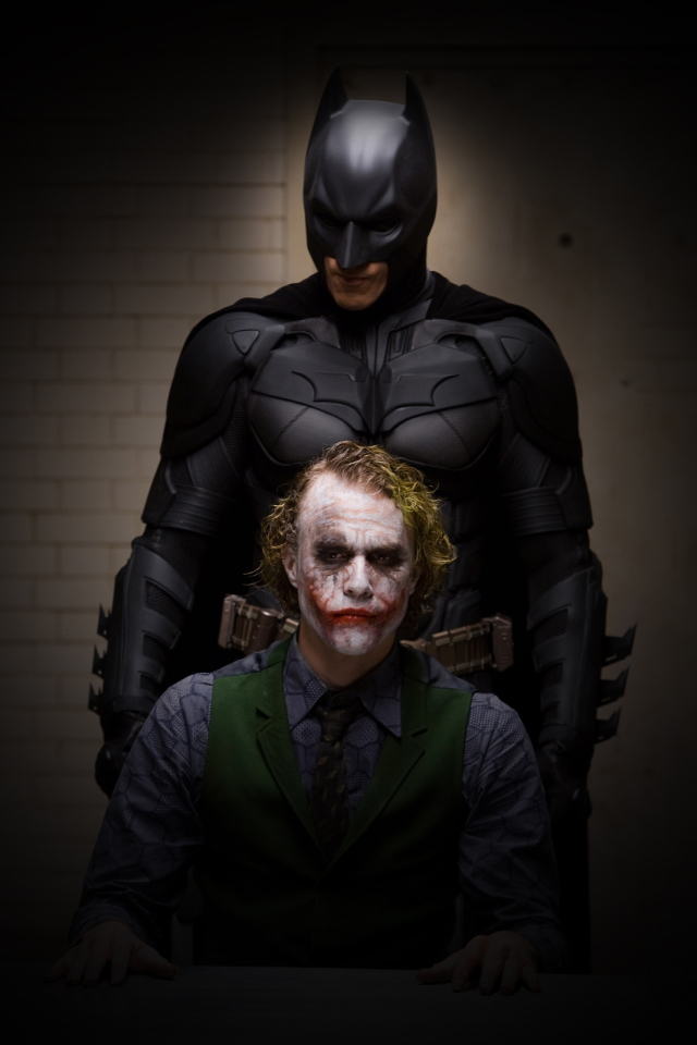 Handy-Wallpaper Batman, Filme, The Dark Knight kostenlos herunterladen.