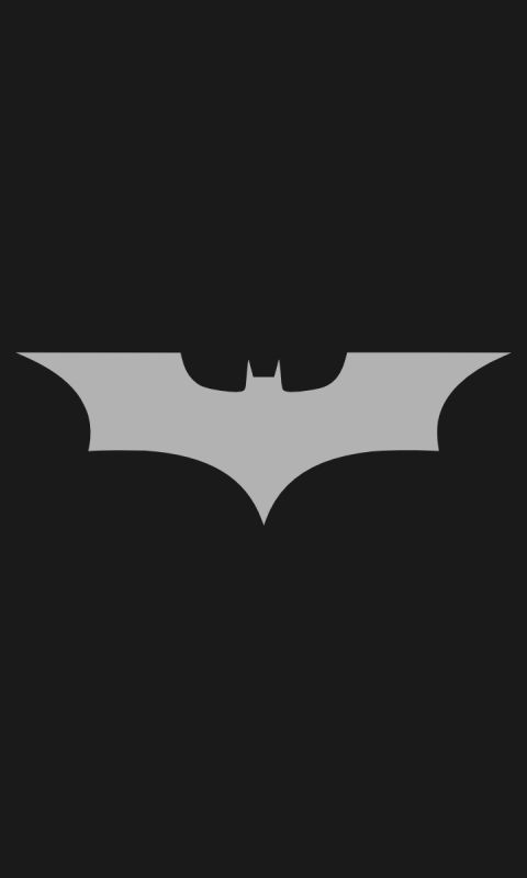 Handy-Wallpaper Batman, Minimalistisch, Comics, The Batman, Batman Logo, Dc Comics kostenlos herunterladen.