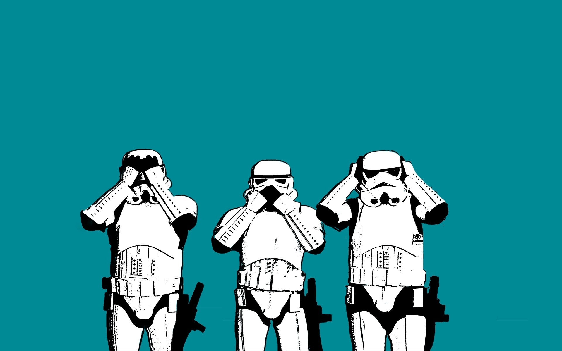 Download mobile wallpaper Stormtrooper, Star Wars, Humor for free.