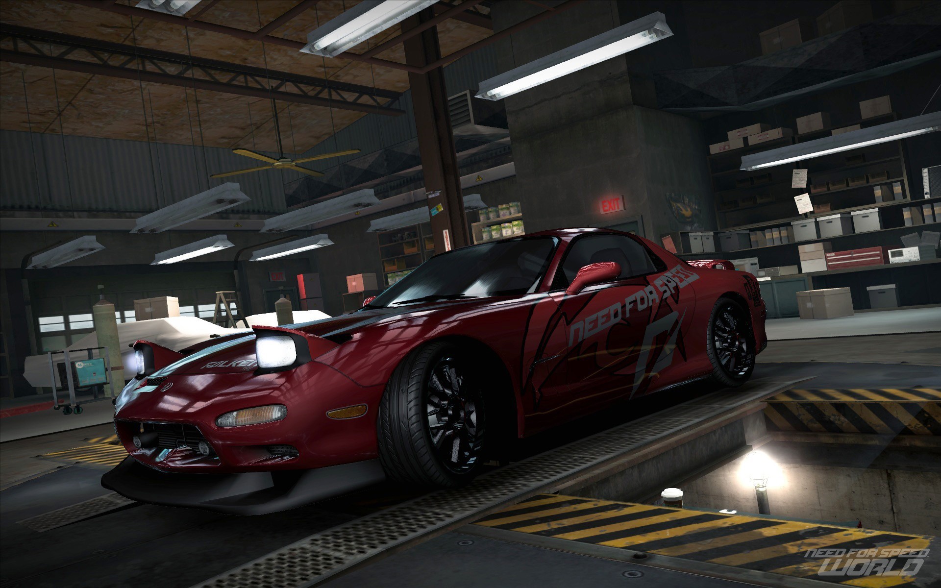 Популярні заставки і фони Need For Speed World на комп'ютер