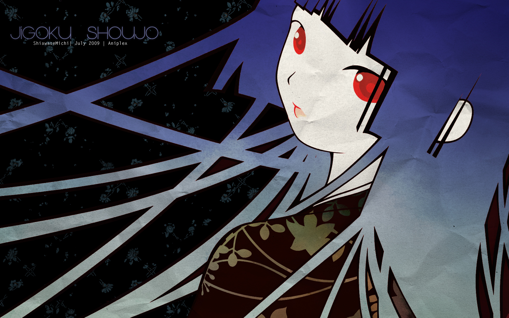 Handy-Wallpaper Jigoku Shōjo, Animes kostenlos herunterladen.