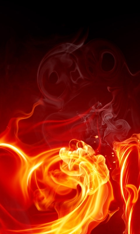 Download mobile wallpaper Fire, Love, Artistic for free.
