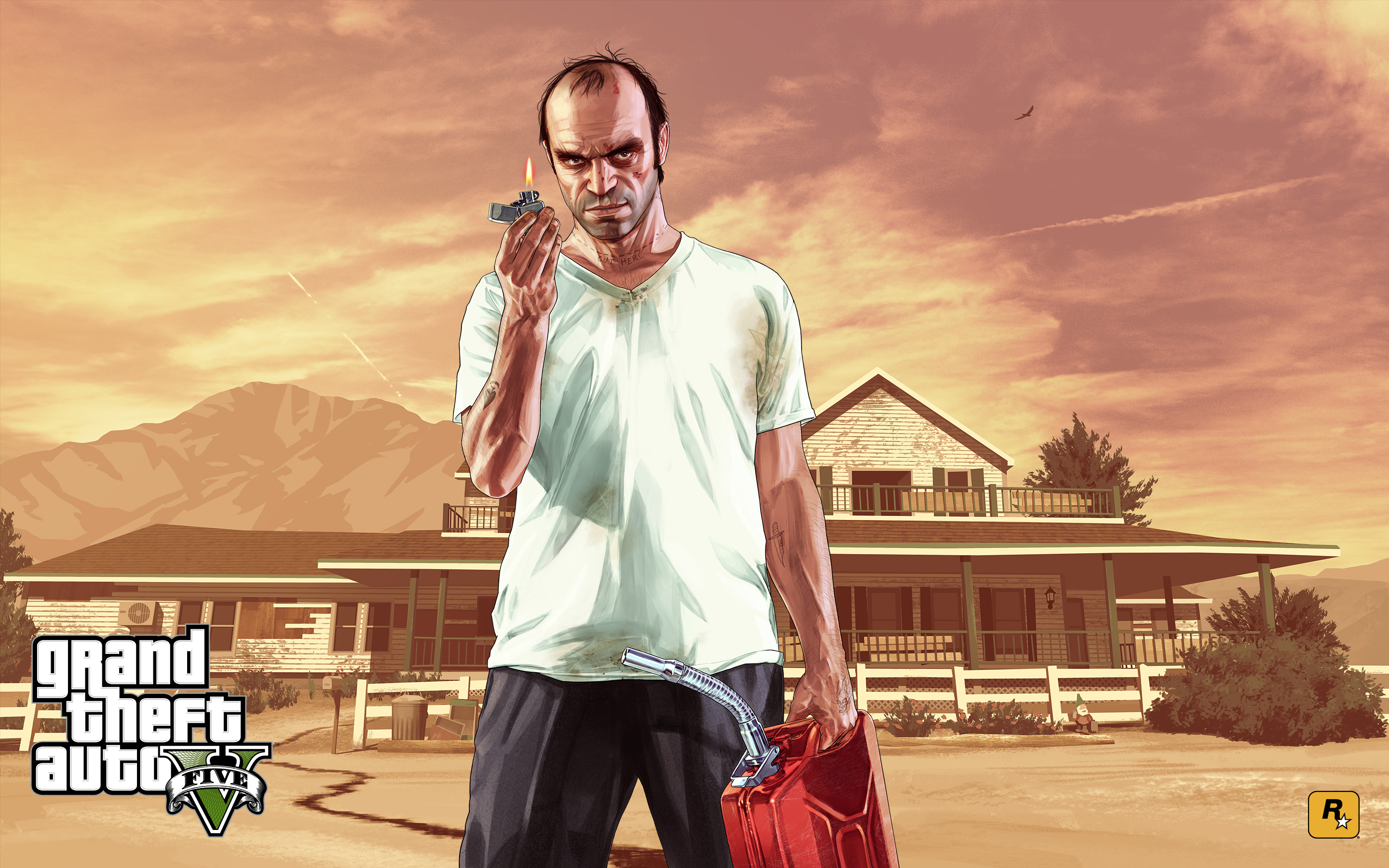 Скачати мобільні шпалери Тревор Філіпс, Grand Theft Auto V, Grand Theft Auto, Відеогра безкоштовно.