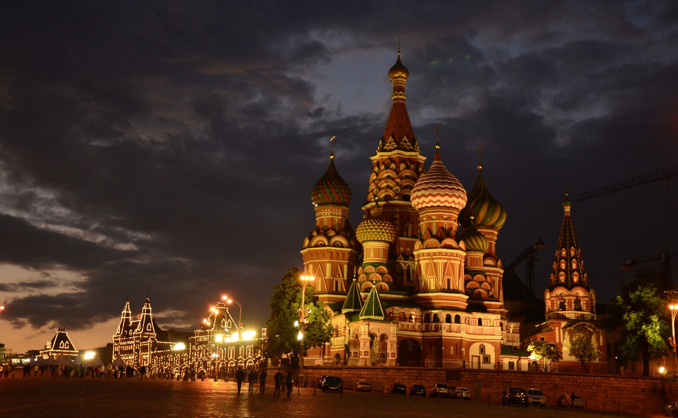 religious, saint basil's cathedral, moscow, russia, cathedrals
