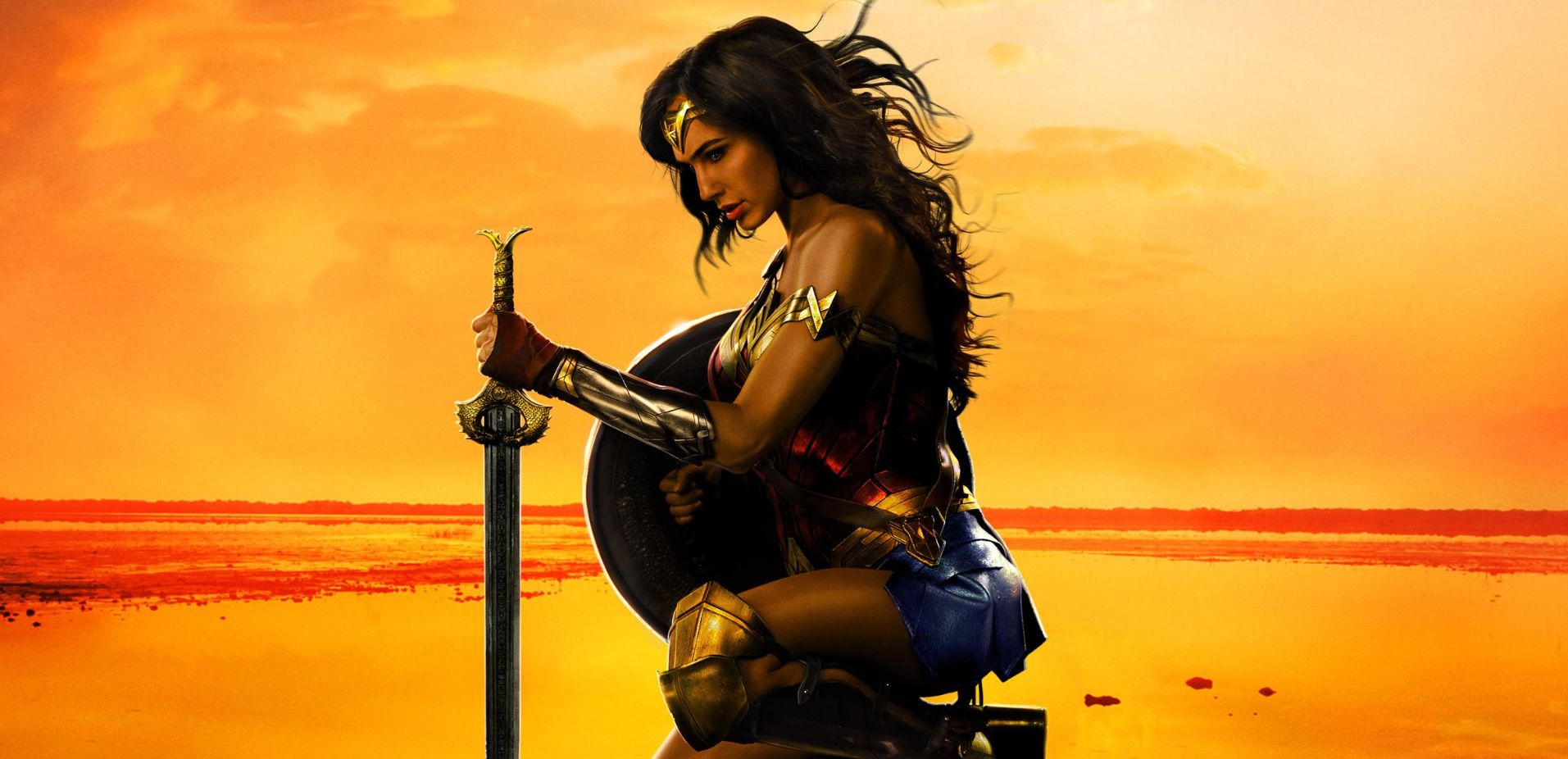 Free download wallpaper Movie, Wonder Woman, Gal Gadot on your PC desktop