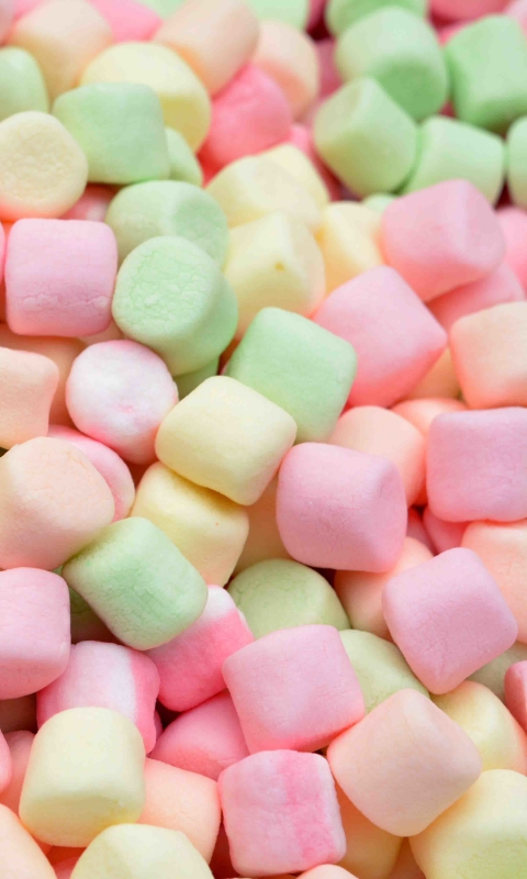 Download mobile wallpaper Food, Marshmallow for free.