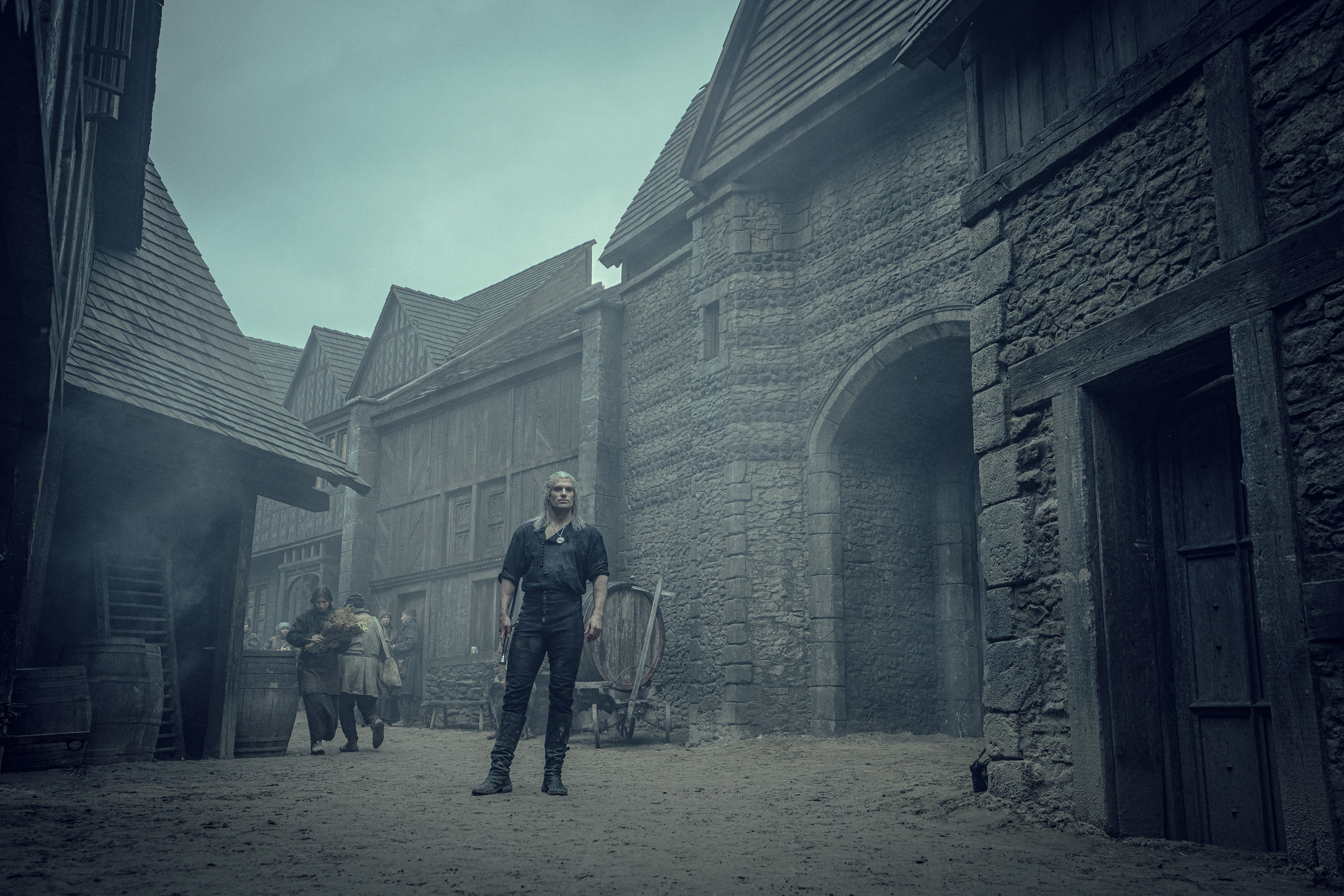 Descarga gratuita de fondo de pantalla para móvil de Series De Televisión, Geralt De Rivia, Henry Cavill, The Witcher.