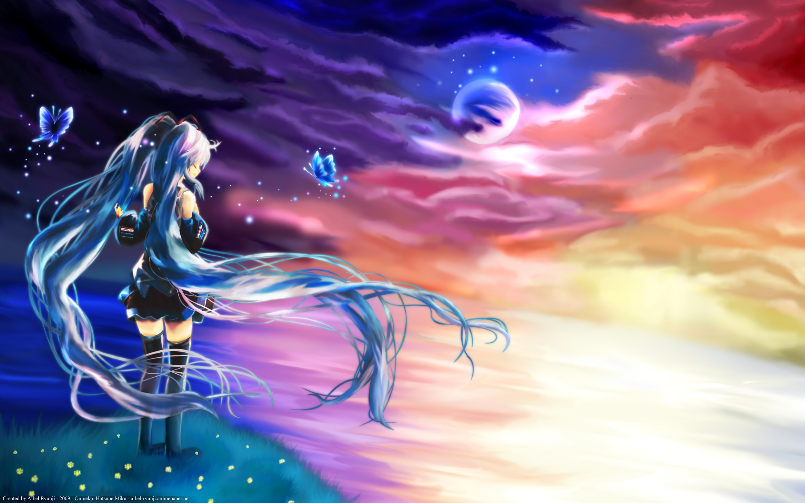 Handy-Wallpaper Vocaloid, Hatsune Miku, Animes kostenlos herunterladen.