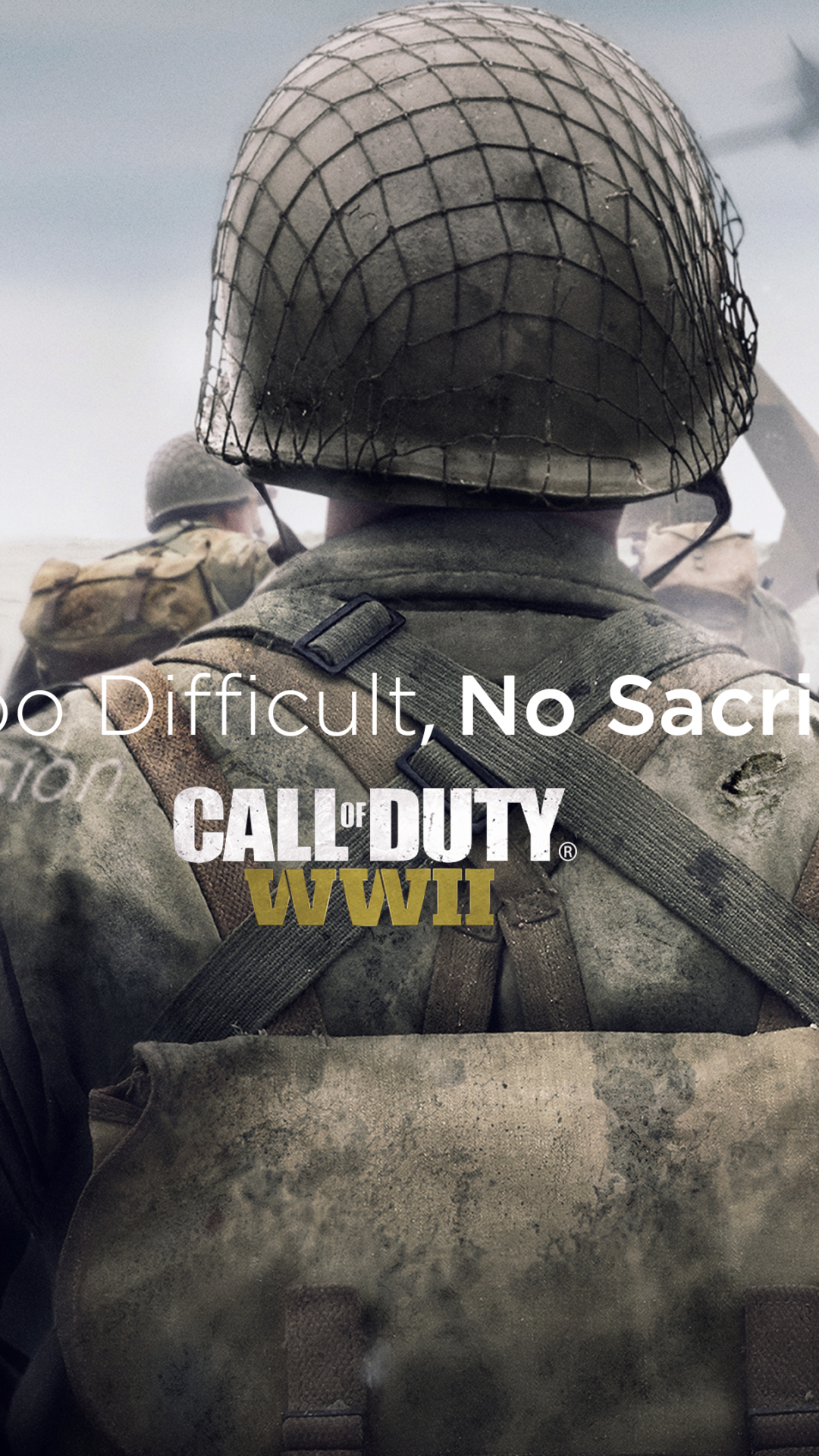Скачати мобільні шпалери Call Of Duty, Солдат, Відеогра, Call Of Duty: Wwii безкоштовно.