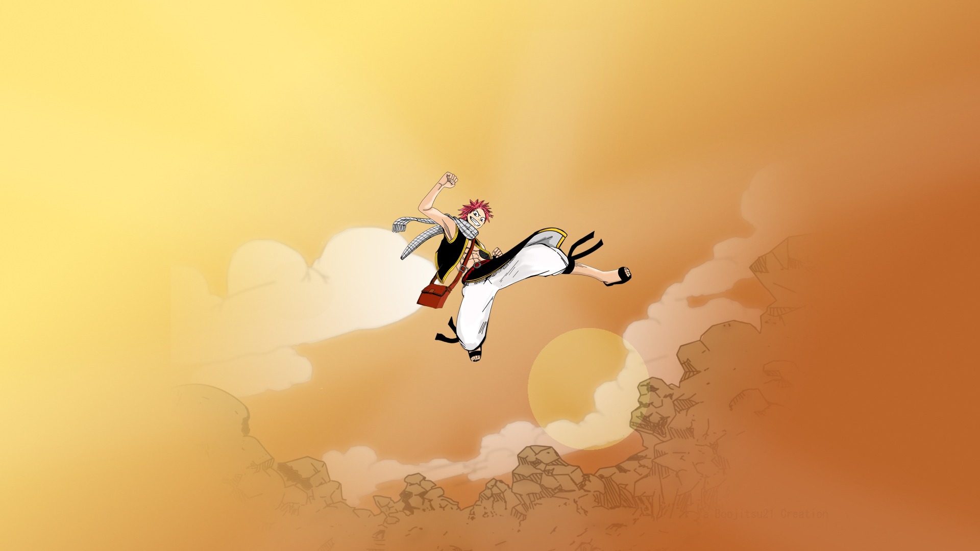 Descarga gratuita de fondo de pantalla para móvil de Fairy Tail, Natsu Dragneel, Animado.