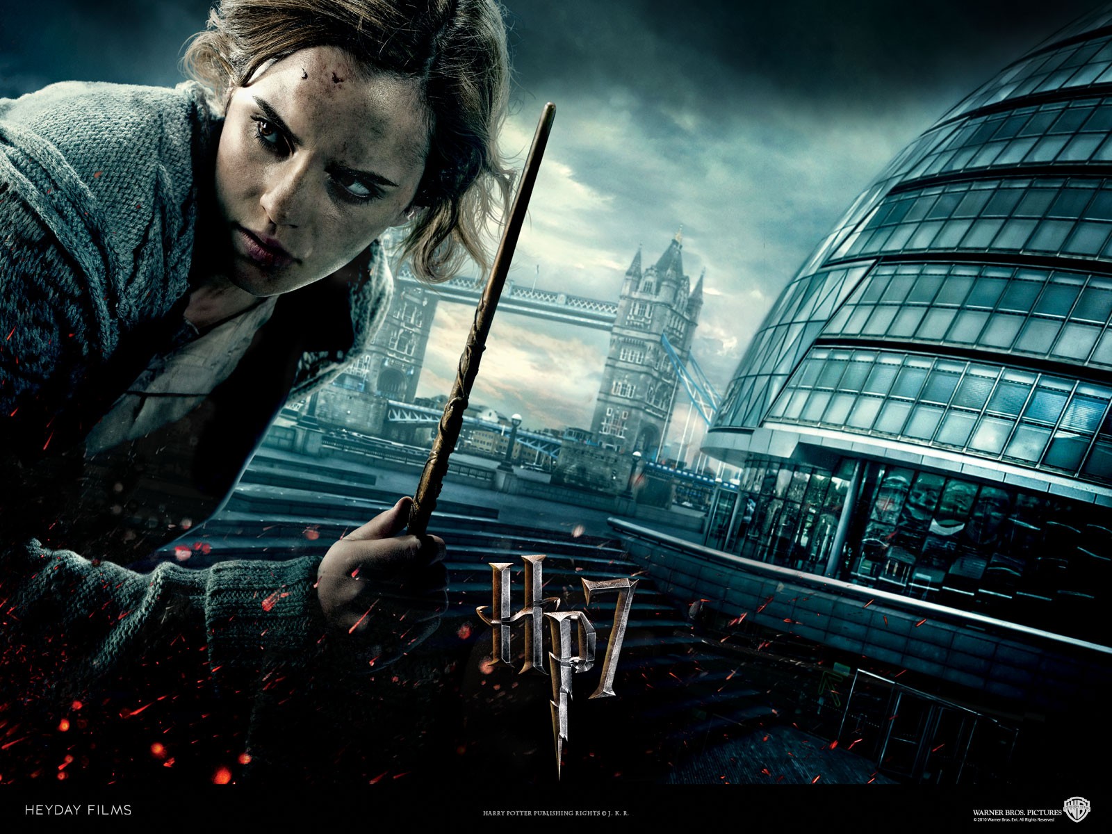 movie, harry potter and the deathly hallows: part 1, emma watson, hermione granger, harry potter