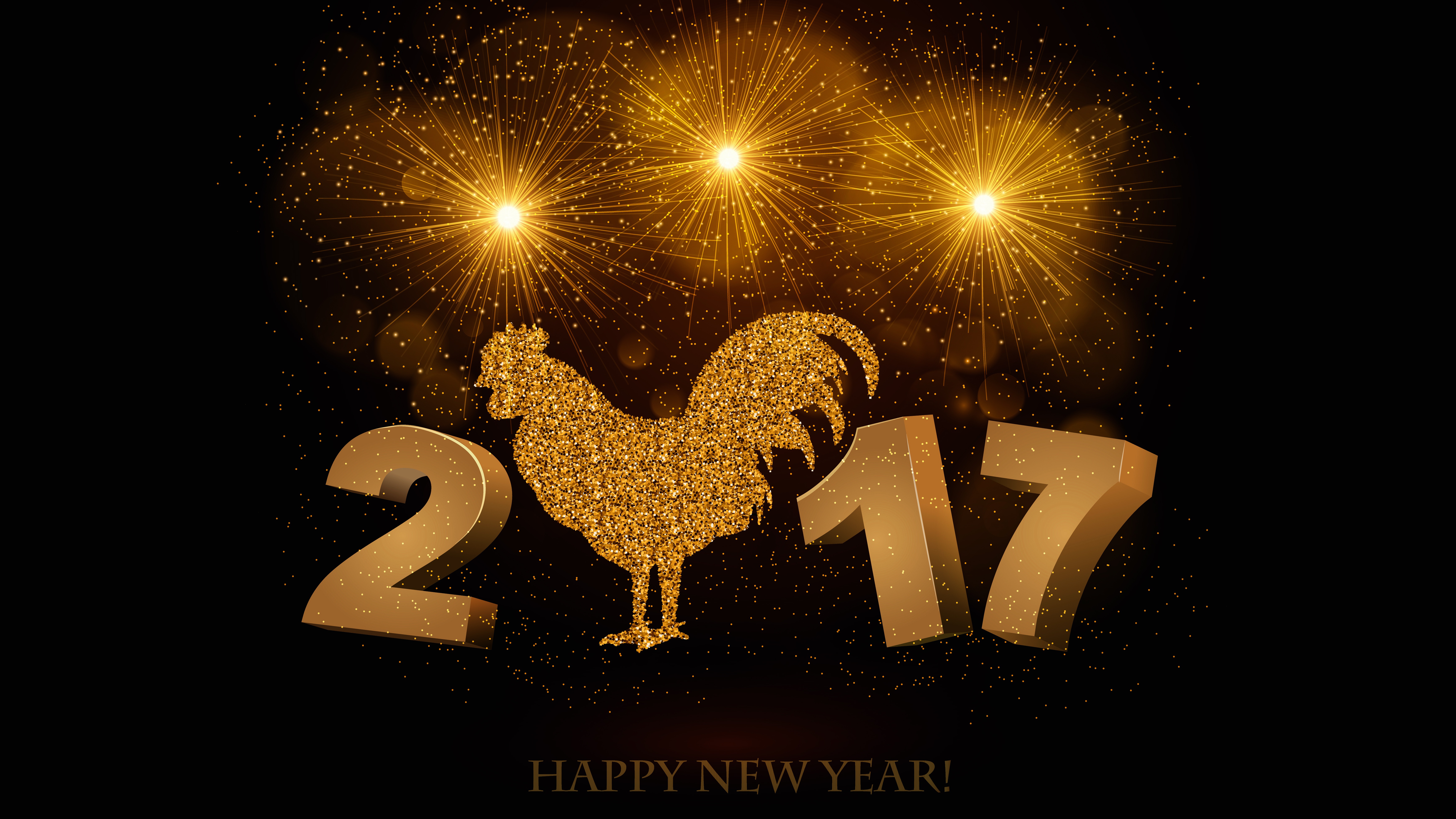 800606 Hintergrundbild herunterladen feiertage, neujahr 2017, neujahr - Bildschirmschoner und Bilder kostenlos