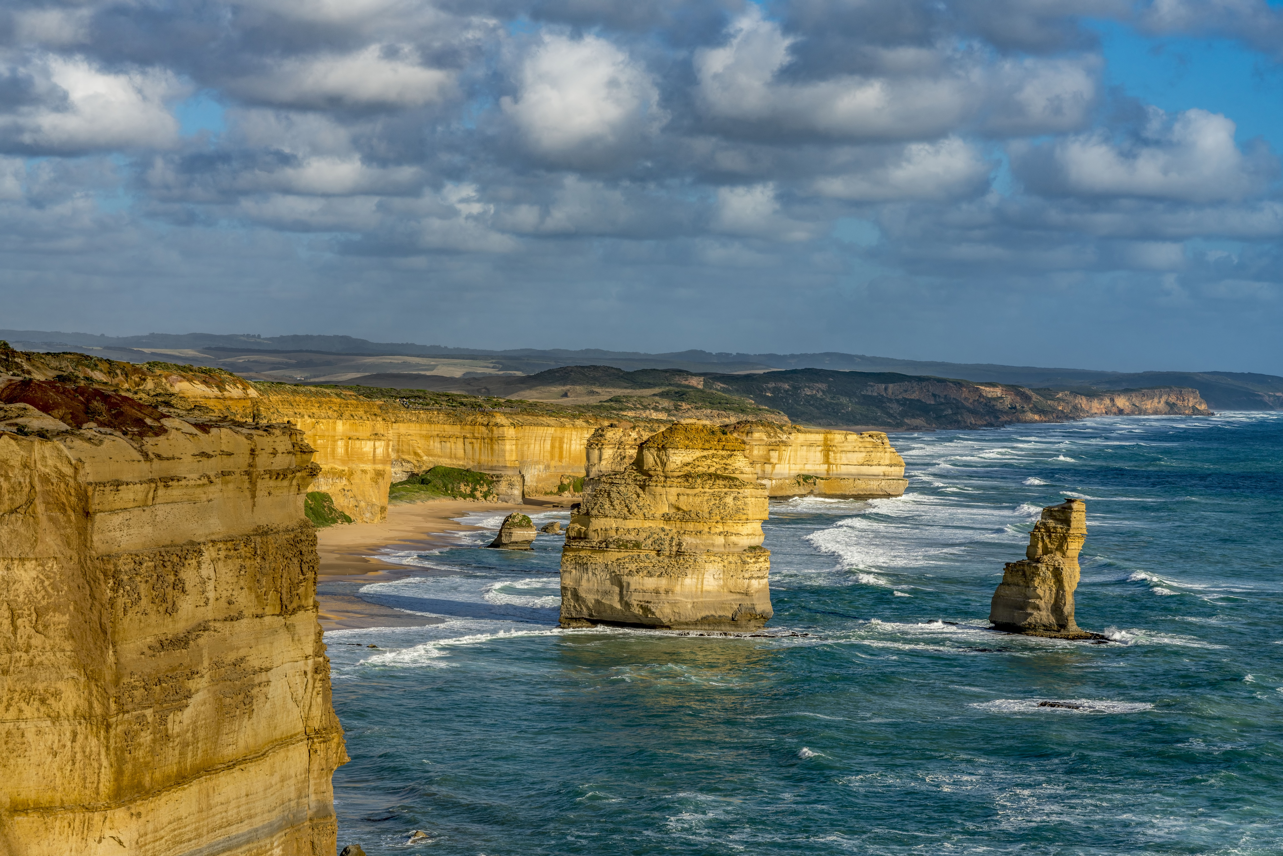 PCデスクトップに自然, ビーチ, 崖, 地球, オーストラリア, 海岸線画像を無料でダウンロード