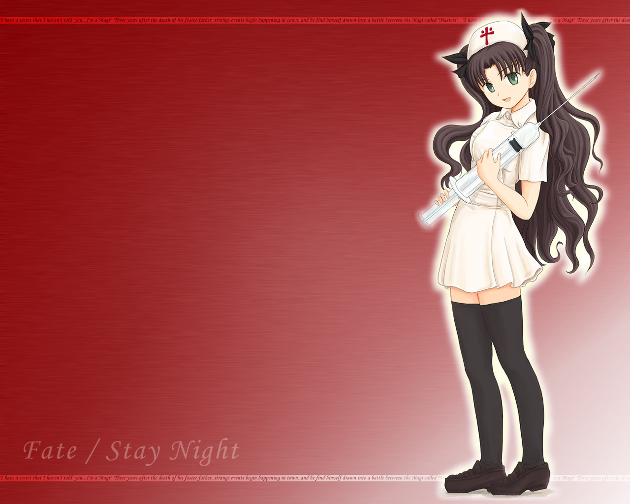 Free download wallpaper Anime, Fate/stay Night, Rin Tohsaka on your PC desktop