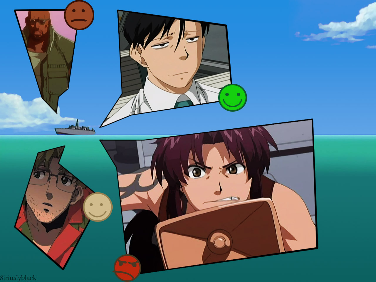 Laden Sie das Animes, Black Lagoon-Bild kostenlos auf Ihren PC-Desktop herunter