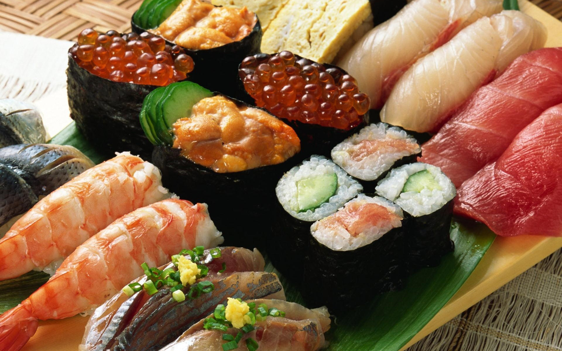 Téléchargez des papiers peints mobile Nourriture, Sushi gratuitement.