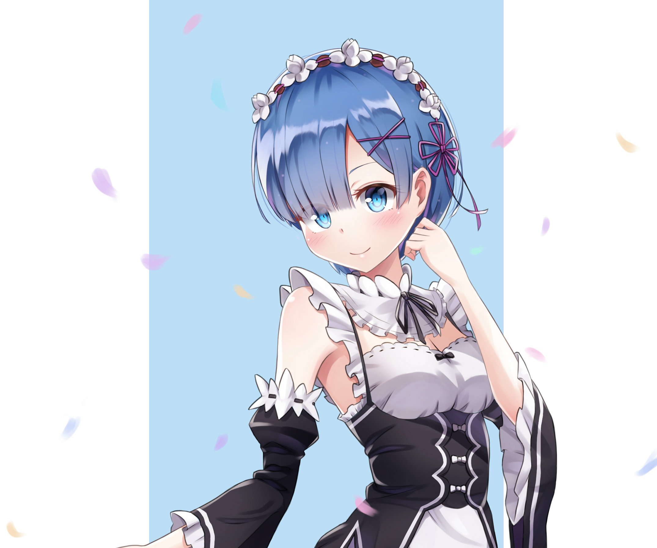 Free download wallpaper Anime, Maid, Re:zero Starting Life In Another World, Rem (Re:zero) on your PC desktop