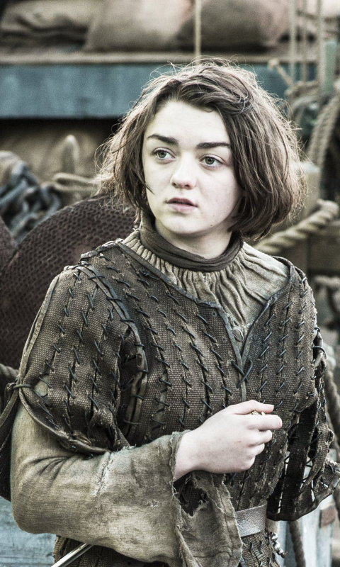 Descarga gratuita de fondo de pantalla para móvil de Juego De Tronos, Series De Televisión, Arya Stark.